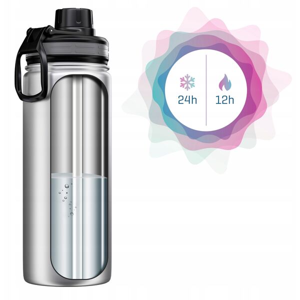 Θερμός από ανοξείδωτο ατσάλι 700 ml Wessper WES266-SL-700