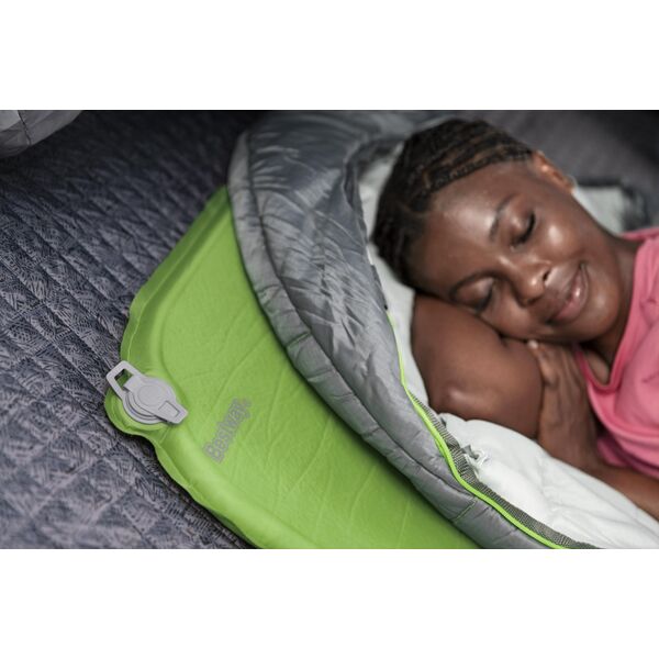 Φουσκωτό στρώμα BESTWAY Terrainlite Mummy, πράσινο, 183 x 51 x 2.5 cm