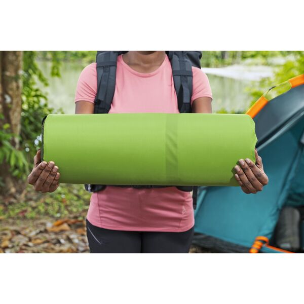 Φουσκωτό στρώμα BESTWAY Terrainlite Mummy, πράσινο, 183 x 51 x 2.5 cm
