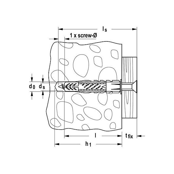 Οικουμενικό βύσμα Fischer UX Green 6x35 R