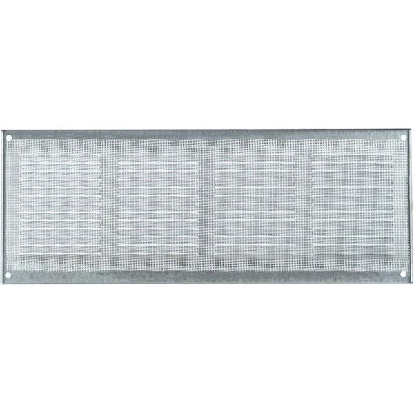 Μεταλλική γρίλια εξαερισμού MR4020, 400 x 200 mm, λευκή.