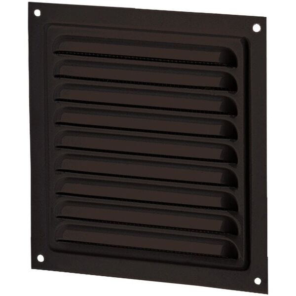Μεταλλική γρίλια εξαερισμού MVM300SR, 300 x 300 mm, καφέ.
