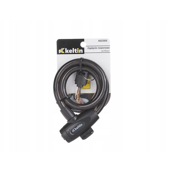 Κλειδαριά ποδηλάτου με κλειδί 12x800mm (60)