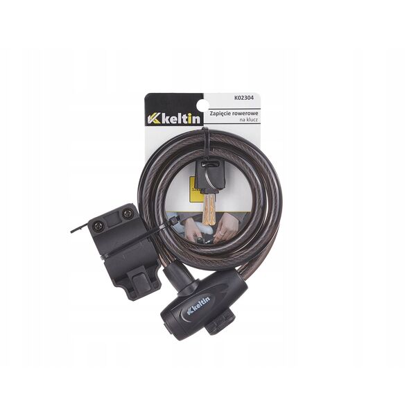 Κλειδαριά ποδηλάτου με κλειδί 12x1200mm (60)