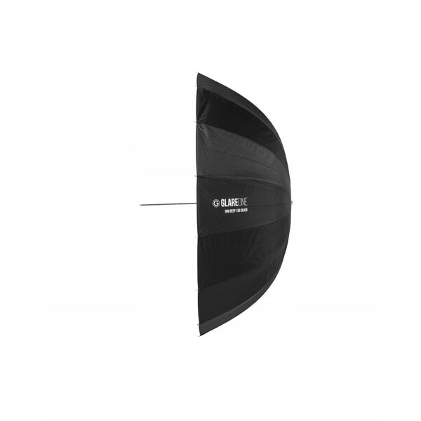 GlareOne Orb 130 Silver - βαθιά ασημένια ομπρέλα με διαχύτη