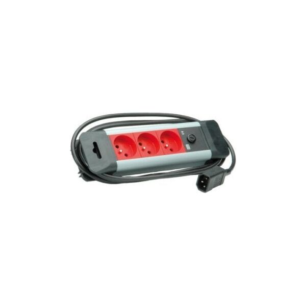 Listwa zasilająca Bachmann BACHMANN UTE gniazdo 3-drożne 45, 2.0m IEC320 C14