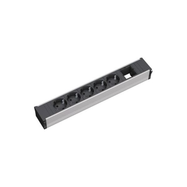 Bachmann BACHMANN CONI Large 5x gniazdo z uziemieniem 1x ABD