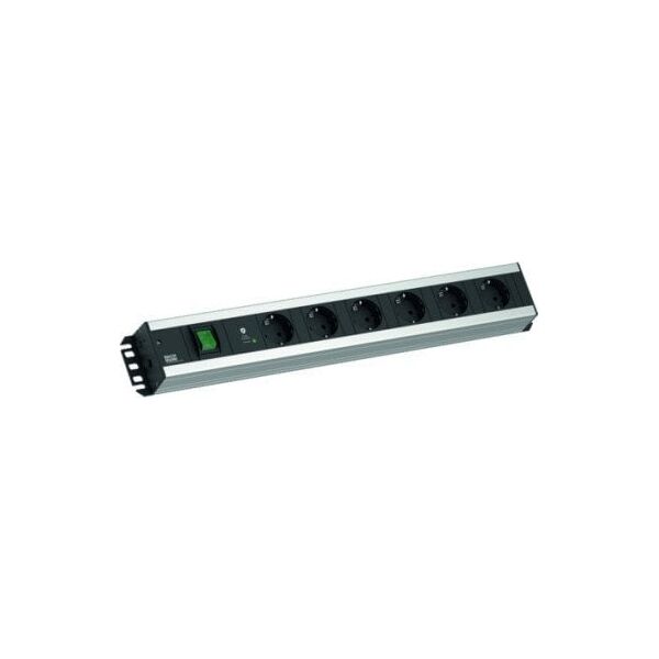 Listwa zasilająca Bachmann BACHMANN gniazdo wielokrotne 6xCEE7/3 1xSPD-Plus 1xswitch 2.0m