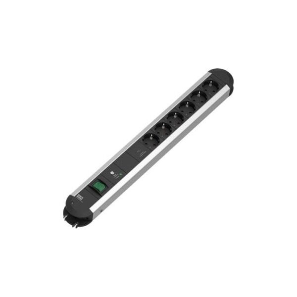 Listwa zasilająca Bachmann BACHMANN PRIMO 6xCEE7/3 1xGVS-Plus 1xswitch 2.0m CEE7/7