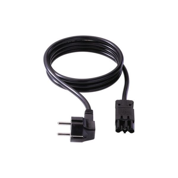 Kabel zasilający Bachmann BACHMANN Kabel zasilający z uziemieniem do styków/urządzeń GST18-3, bezhalogenowy, czarny, 5 m