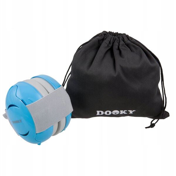 Προστασία Ακοής Μωρού DOOKY 0-3 ετών μπλε, 3001100