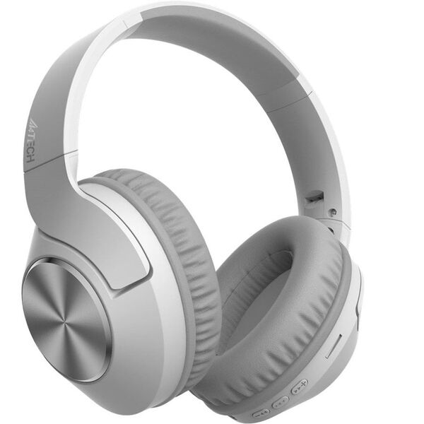 A4tech Ακουστικά 2Drumtek BH300, Ασύρματα, αναδιπλούμενα, λευκά