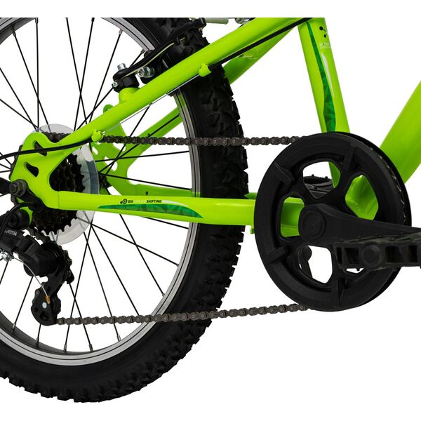 Rower 20 cali dla dzieci 6-9 lat z amortyzatorem, zielony, Huffy EXTENT 20"