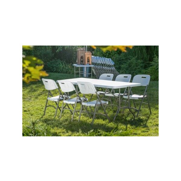 Ορθογώνιο τραπέζι catering μήκους 182,9 cm