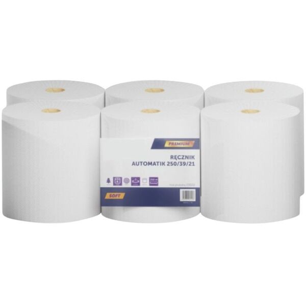 Luna Home & Professional Automatic - Ręcznik papierowy, 2-warstwowy, celuloza - 6 rolek