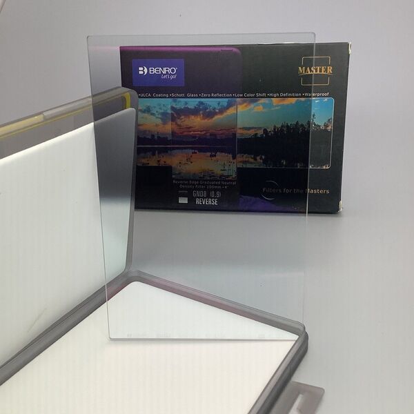 Filtr Benro Benro MAGND8R1015 100x150mm Glass Rev GND 3-stop filtr