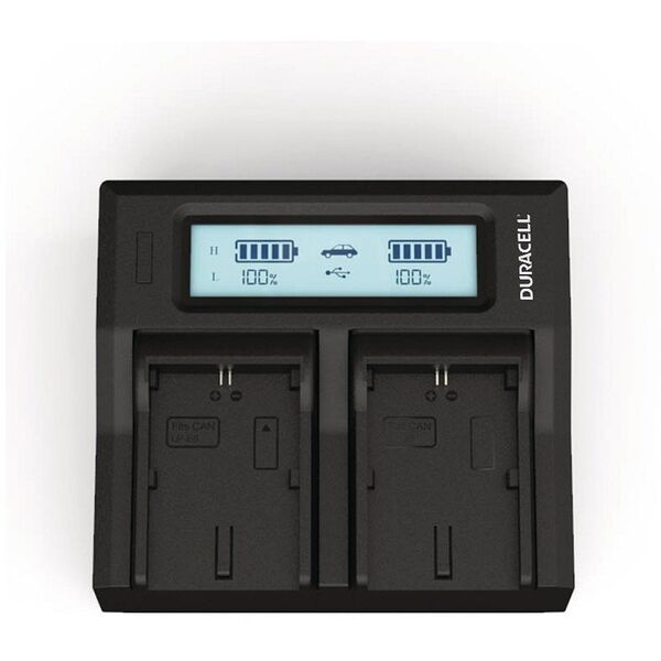 Ładowarka do aparatu Duracell Duracell Dual Charger for DR9943/LP-E6