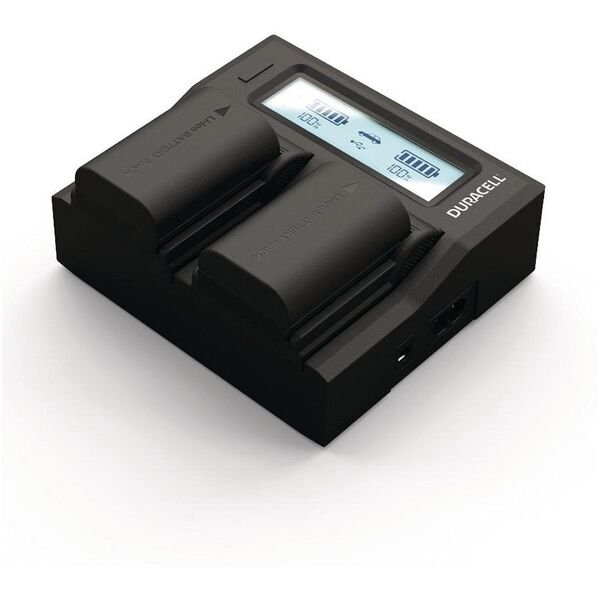 Ładowarka do aparatu Duracell Duracell Dual Charger for DR9943/LP-E6