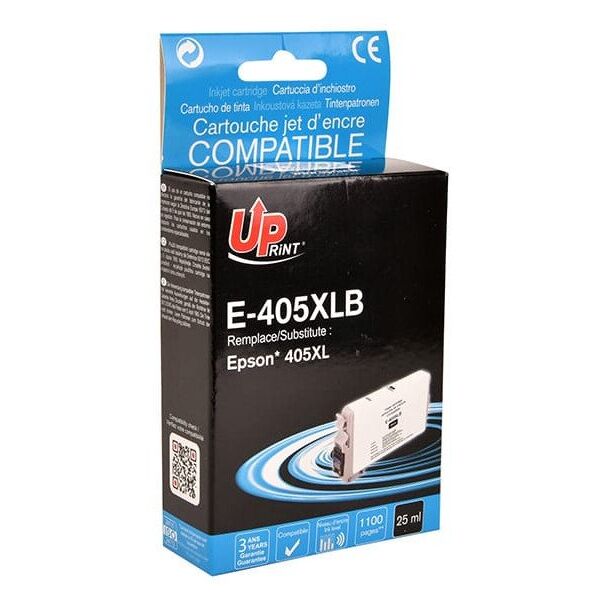UPrint kompatybilny ink / tusz z C13T05H14010, 405XL, E-405XLB, black, 1100s, 25ml