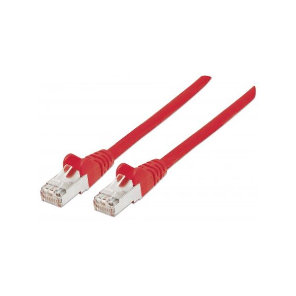 Intellinet Network Solutions Patchcord Cat6A, SFTP, 7.5 m, czerwony (319133)