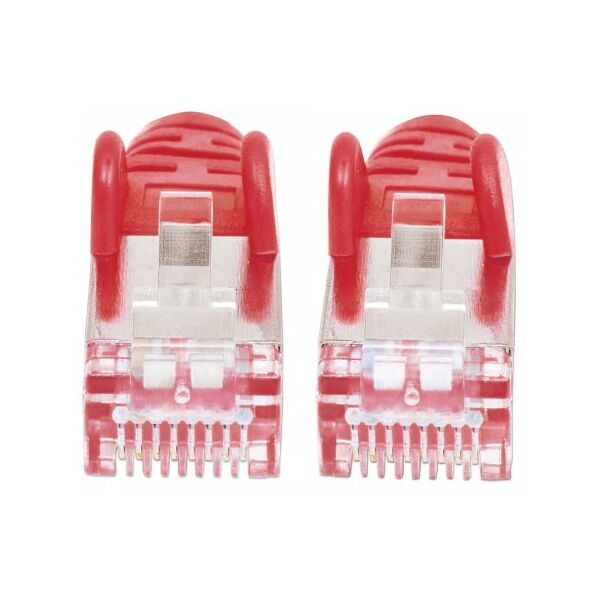 Intellinet Network Solutions Patchcord Cat6A, SFTP, 7.5 m, czerwony (319133)