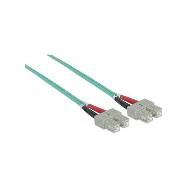 Intellinet Network Solutions Patchcord światłowodowy SC/SC, 50/125 µm, OM3, 3m (751100)