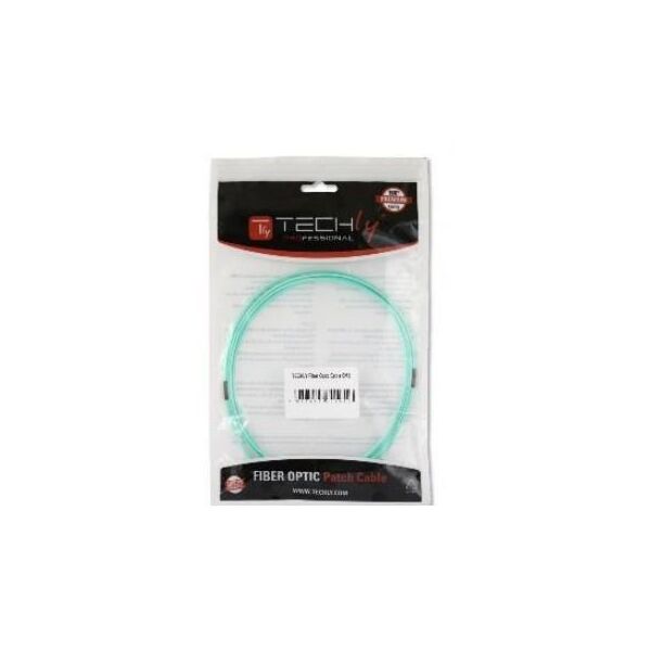 Techly Patchcord światłwodowy LC - LC, 50/125, OM3, 10m (302761)