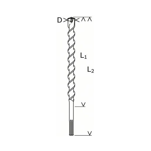 Wiertło Bosch SDS MAX 20mm  (2608586767)