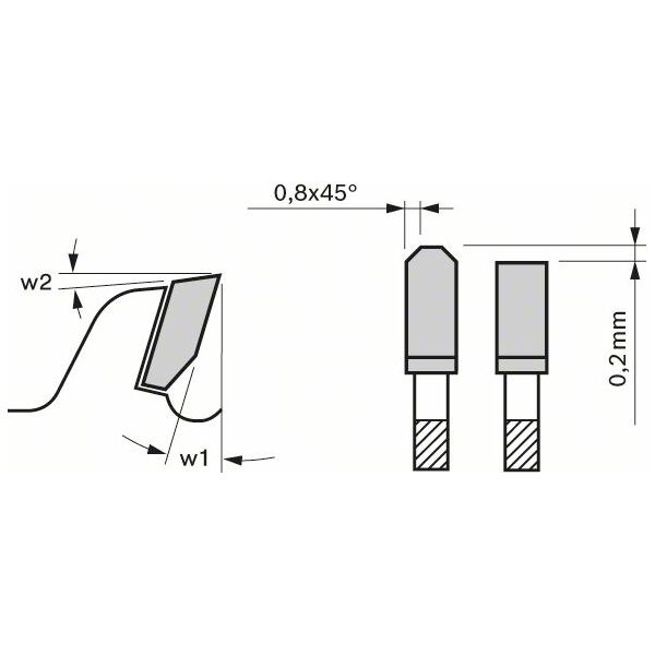Bosch Tarcza pilarska Expert for Laminated Panel 250 x 30mm 80z - 2608642516