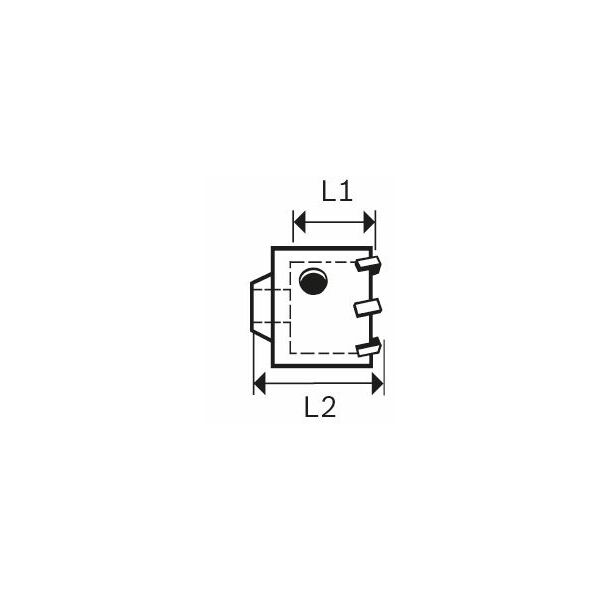 Bosch Koronka wiertnicza SDS-Plus do adapterów sześciokątnych 50mm (2608550075)