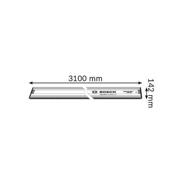 Bosch Szyna prowadząca FSN 3100 (1600Z00008)