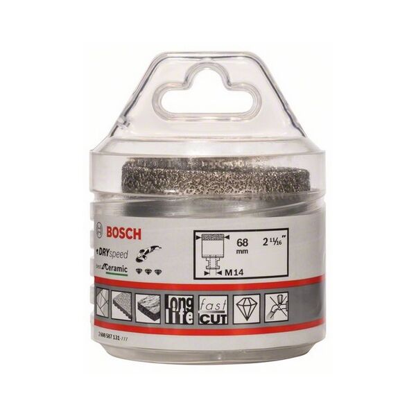 Bosch Wiertło diamentowe do pracy na sucho Dry Speed Best for Ceramic 68 x 35mm (2608587131)