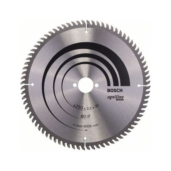 Bosch Tarcza pilarska Optiline Wood 250mm (2 608 640 660)