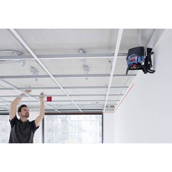 Bosch Laser krzyżowy GCL 2-50 C czerwony 20 m