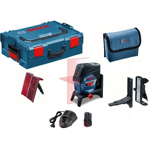 Bosch Laser krzyżowy GCL 2-50 C czerwony 20 m