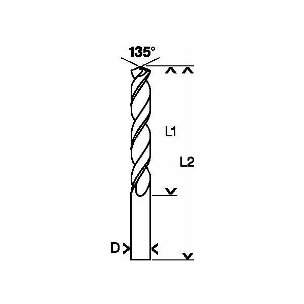 Wiertło Bosch HSS walcowe 4mm  (2608595059)