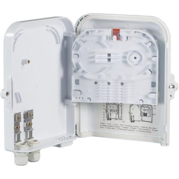 EFB EFB Przełącznica FTTH zewnętrzna nasłupowa/ścienna 8xSC Simplex/LC Duplex IP65