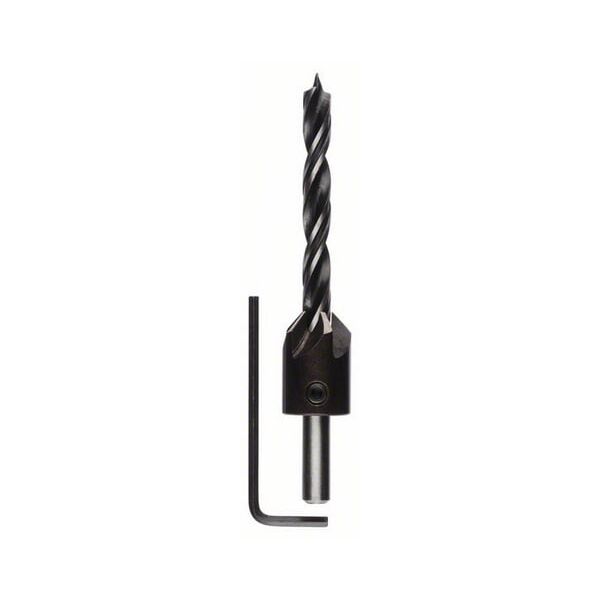 Bosch Wiertło spiralne do drewna z pogłębiaczem 8mm (2608596395)