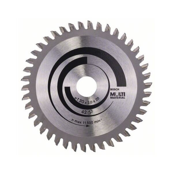 Bosch Tarcza pilarska Multi Material 130x20mm z42 - 2608641195