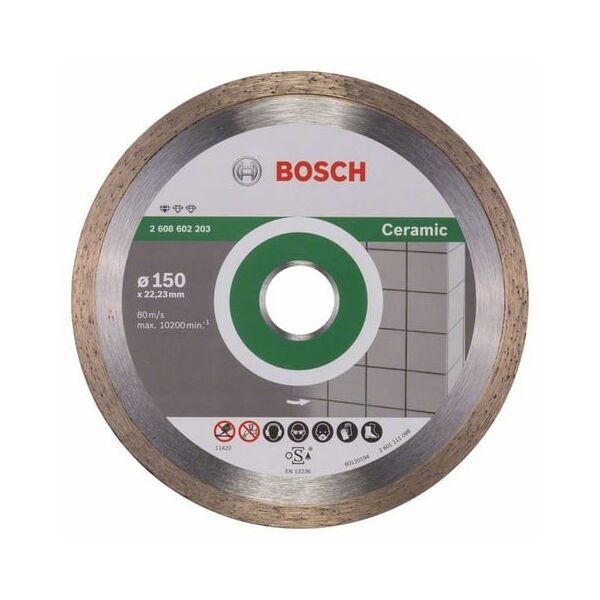 Bosch Diamentowa tarcza tnąca Standard do ceramiki 150m - 2608602203