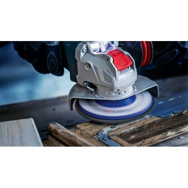Bosch Bosch X-LOCK δίσκος καθαρισμού χονδρό, N377 μέταλλο, 125mm, δίσκος λείανσης (μαύρο)