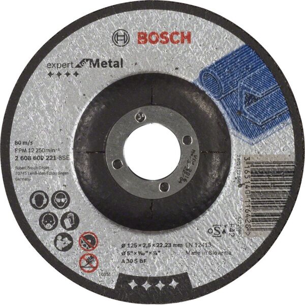 Bosch Bosch Δίσκος κοπής ευθύς 150mm