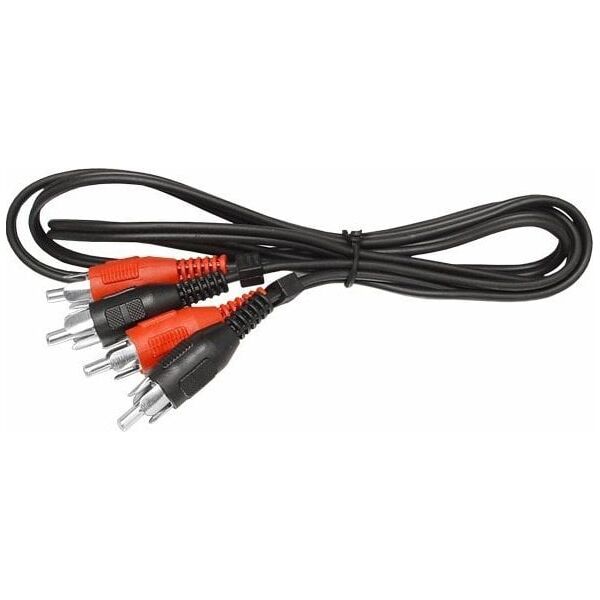 Kabel Blow RCA (Cinch) x2 - RCA (Cinch) x2 1.2m czarny (03615)