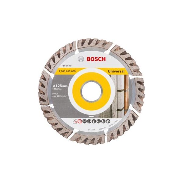 Bosch Tarcze tnące diamentowe 125mm 10szt.