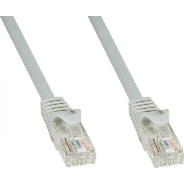 Techly Techly Patch cord Cat6 UTP 0,25m szary CCA