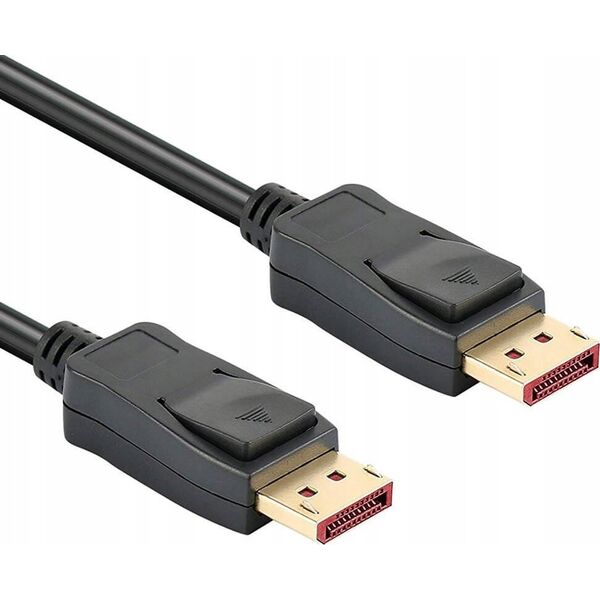 Kabel Techly TECHLY Kabel DisplayPort 1.4 8K 60Hz 5m Czarny DP-DP M/M