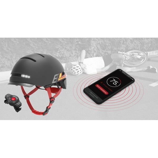 Livall Livall Kask Miejski BH51M NSO Sound by JBL Bluetooth LED M