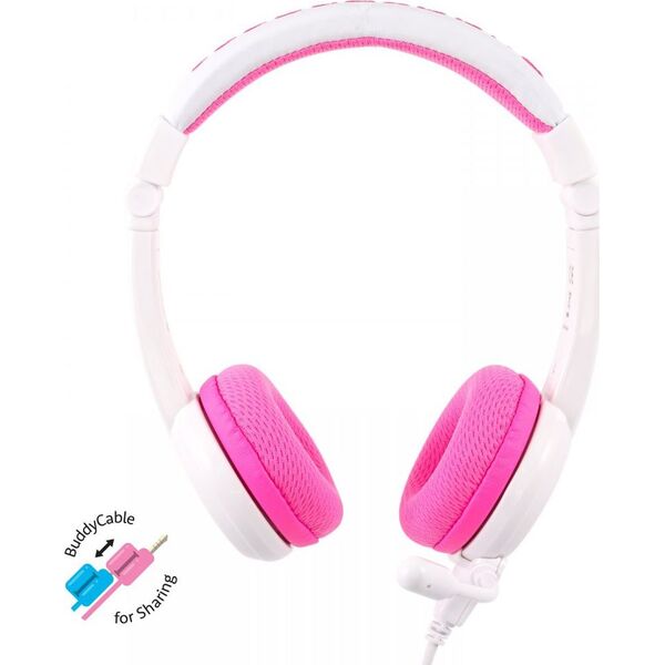 Słuchawki BuddyPhones BP-SCHOOLP-PINK  (BP-SCHOOLP-PINK)