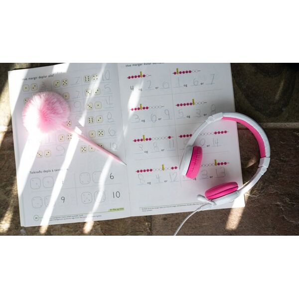 Słuchawki BuddyPhones BP-SCHOOLP-PINK  (BP-SCHOOLP-PINK)