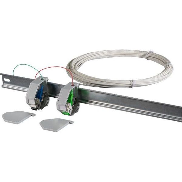 EFB Uchwyt adapter na szynę DIN ze złączem LC Duplex Singlemode